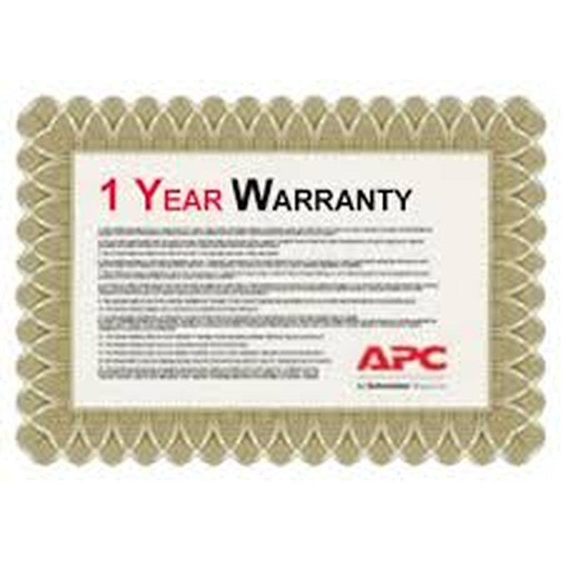 APC-India Extended Warranty - One Year |Extended Warranty Pack | BX600 Series UPS