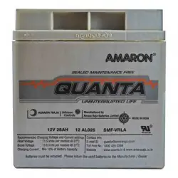 AMARON Quanta SMF Battery 26AH/12V  | 12AL026