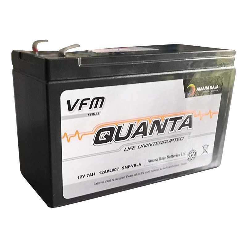AMARON Quanta SMF Battery 7AH/12V, Amaron Batteries