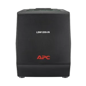 APC LSW1200 – 600 Watt, 230V - Voltage Stabilizer (160 - 285V Range), Ideal for Large Refrigerator, Home Electrical & Electronics Appliances